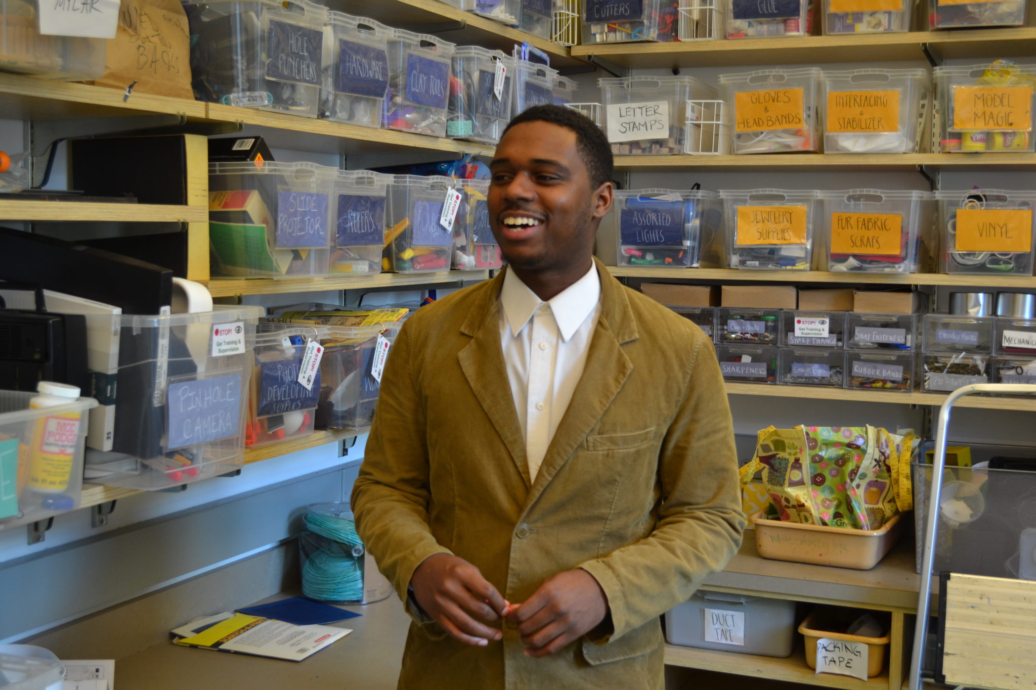 Andre Williams now mentors at the studio he began attending and is working on a marketing degree from Columbus State.