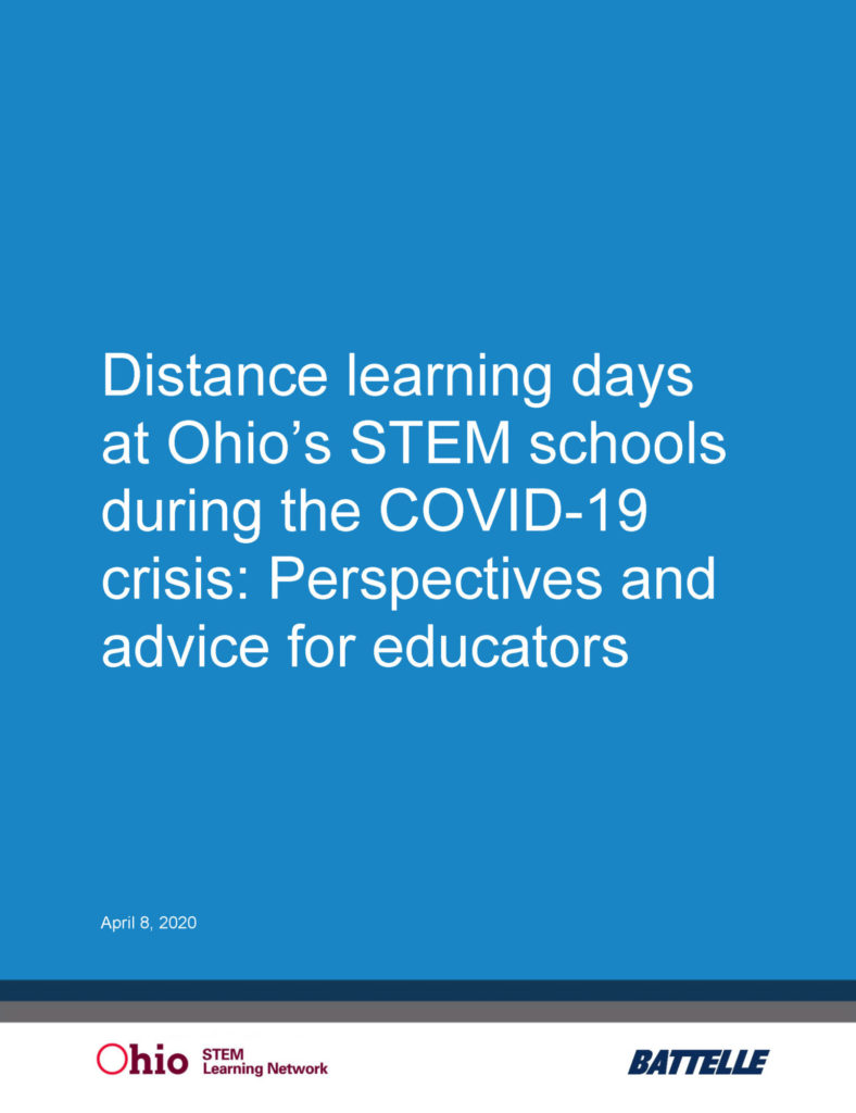 OSLN Distance Learning Report Cover